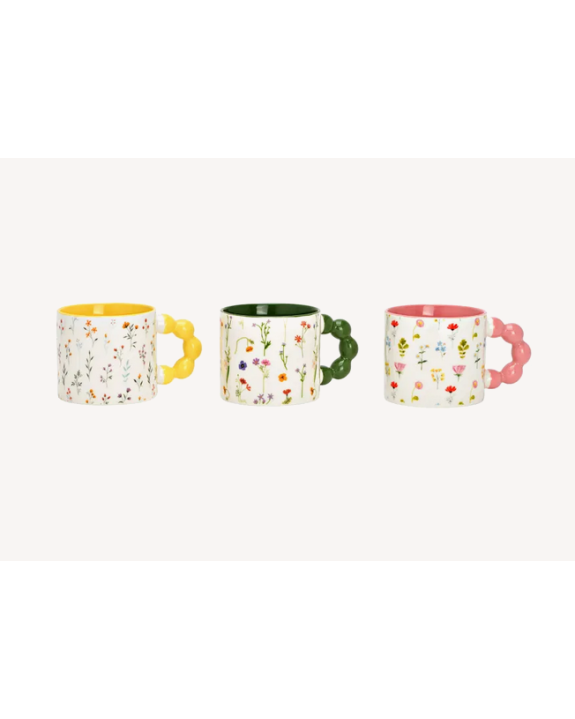 TASSE FLORAL ANCE PERLE 360ML