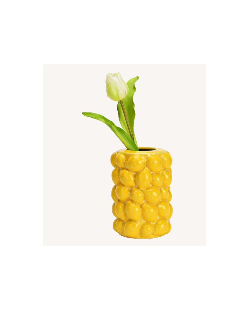 VASE CITRON H16CM