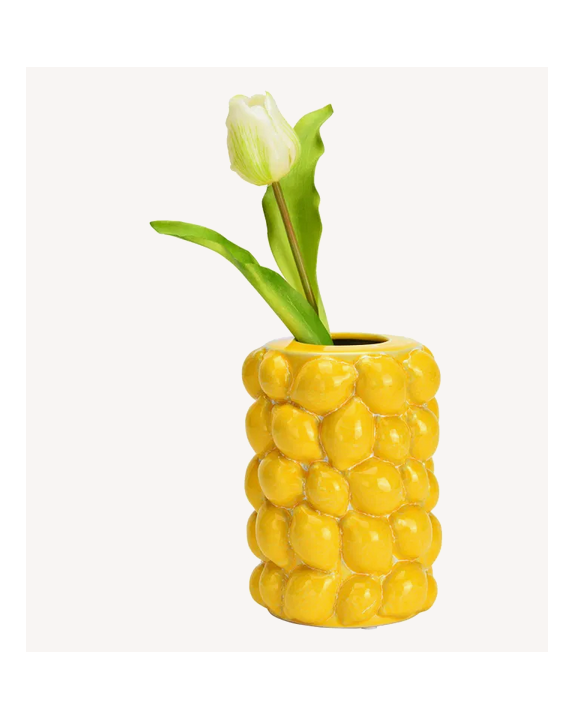 VASE CITRON H16CM