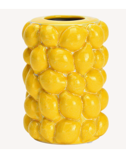 VASE CITRON H16CM
