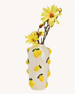 VASE CITRON H 27CM