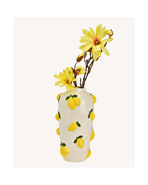 VASE CITRON H 27CM