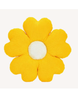 COUSSIN FLEUR JAUNE