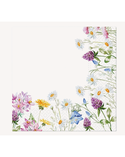 LOT 20 SERV. PAPIER FLEUR