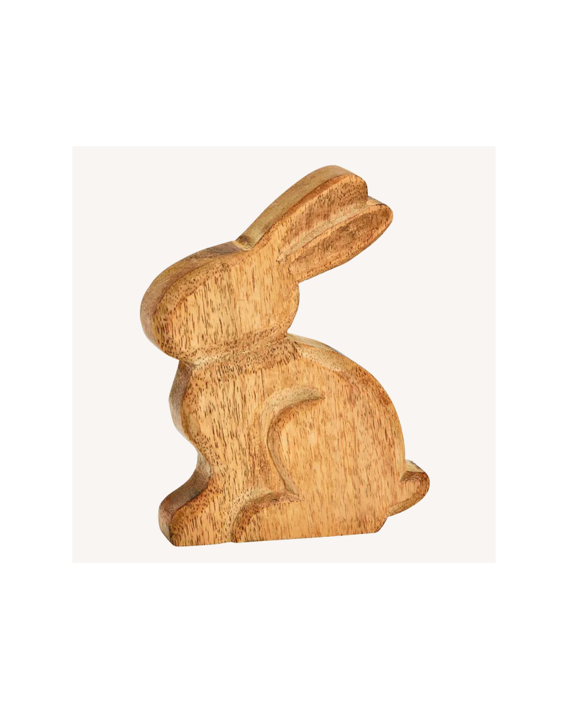 LAPIN BOIS H15CM