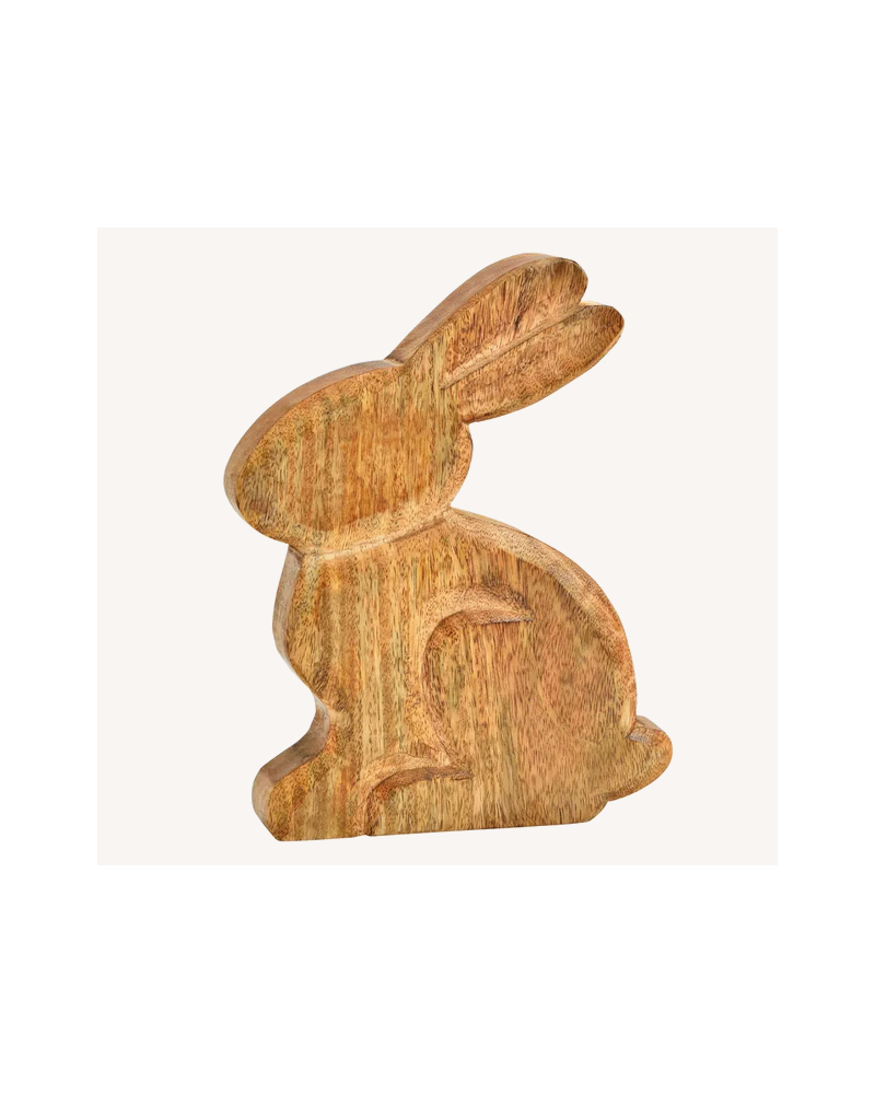 LAPIN BOIS H25CM