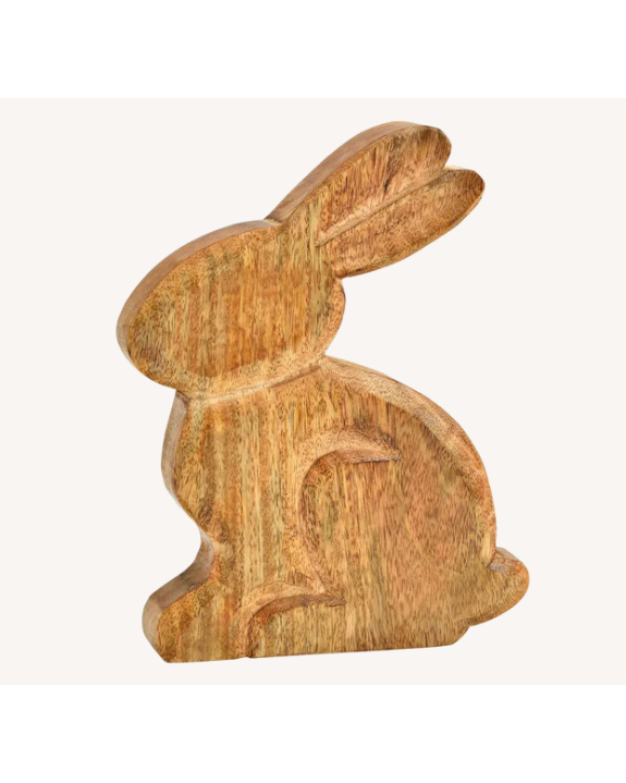 LAPIN BOIS H25CM