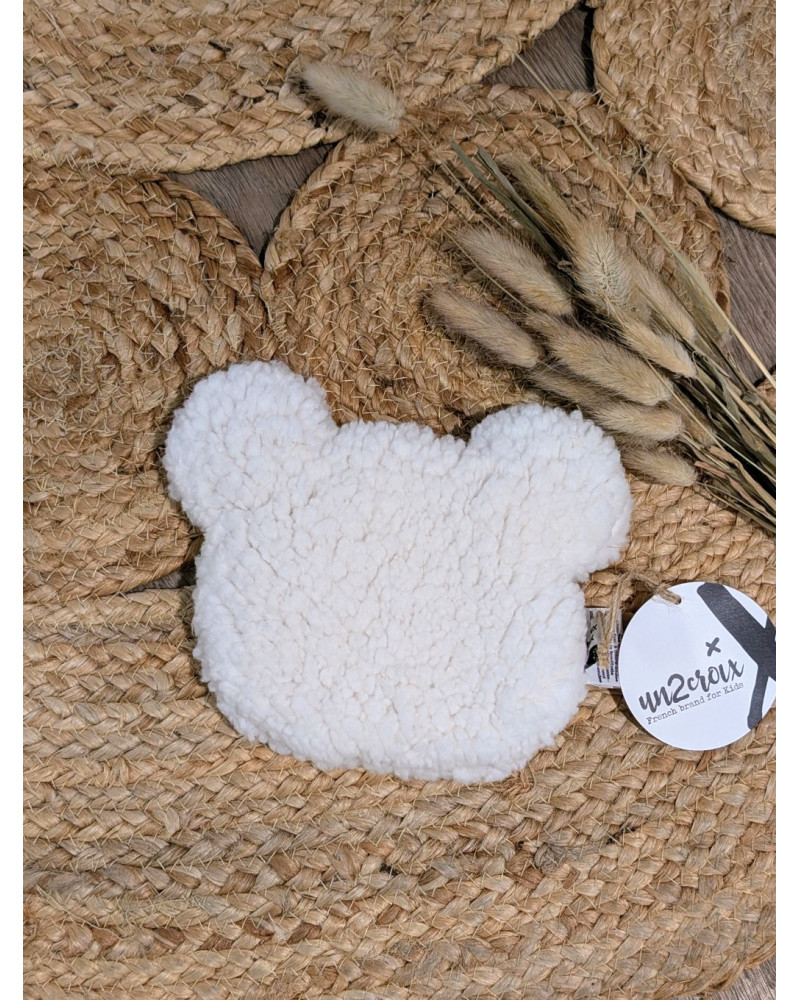 BOUILLOTTE OURS ECRU