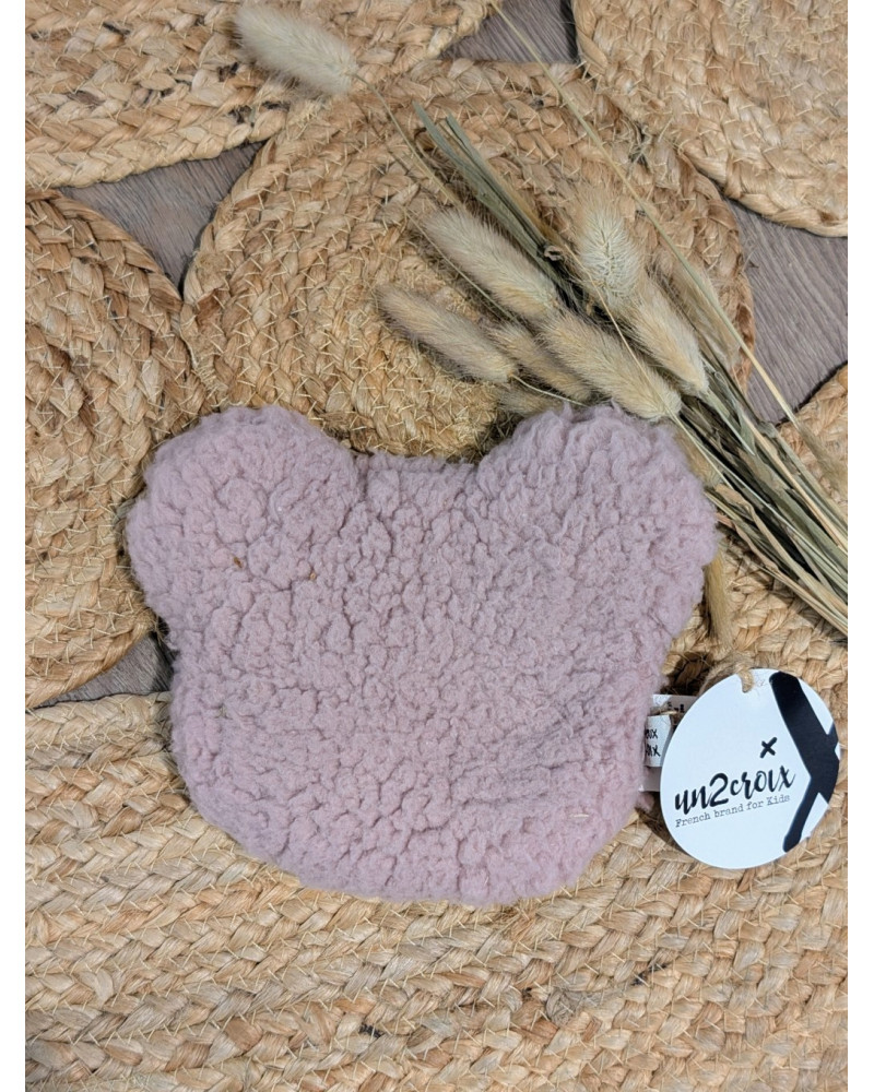 BOUILLOTTE OURS ROSE