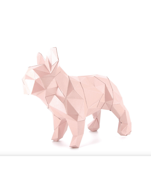 BOULEDOGUE ROSE IRISÉ