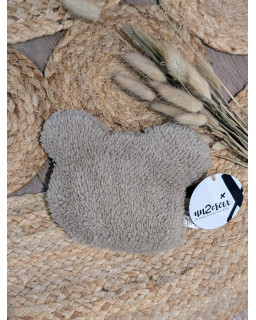 BOUILLOTTE OURS MOUM/FICELLE