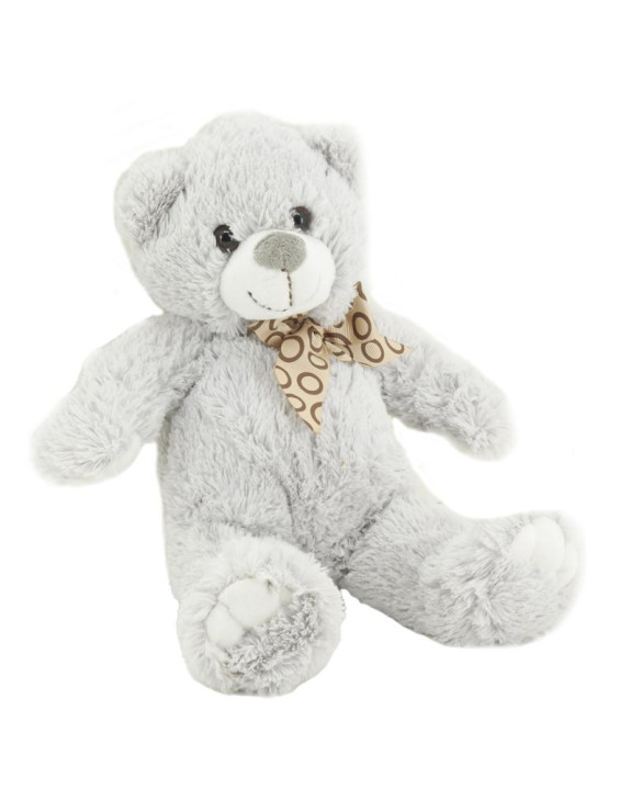 PELUCHE OURS GRIS H20