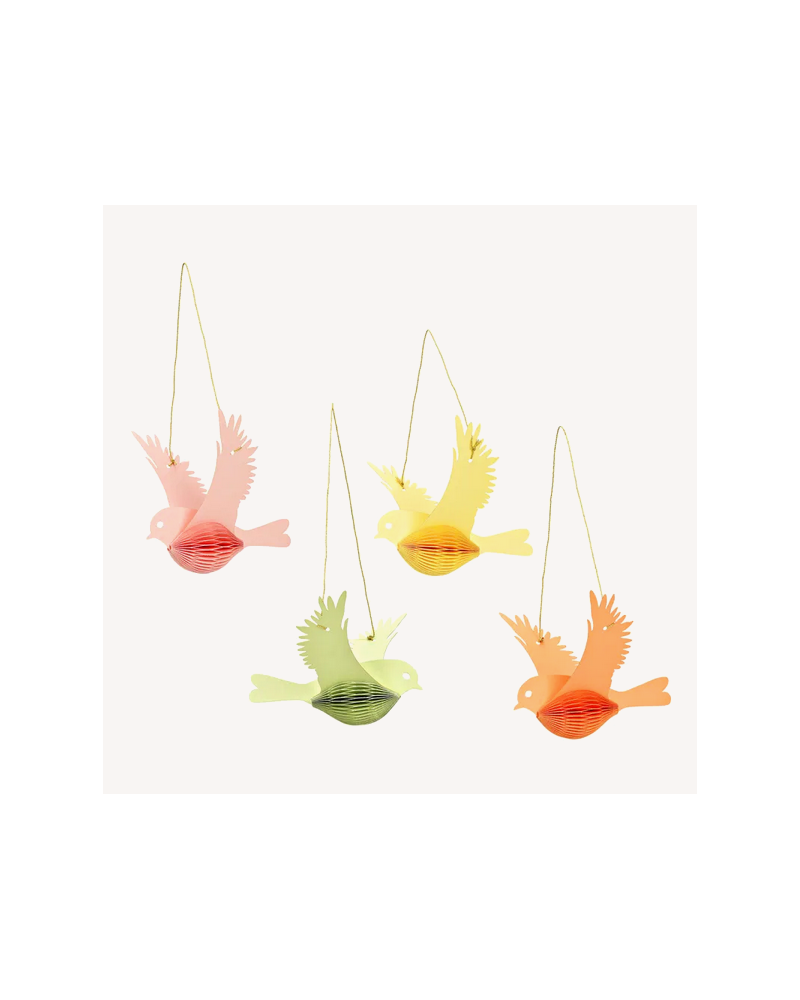 OISEAU PAPIER COULEUR