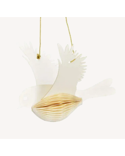 OISEAU PAPIER BLC 15CM