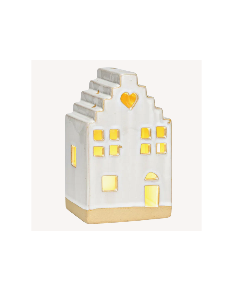 MAISON PHOTOPHORE H18 BLC-BEIGE