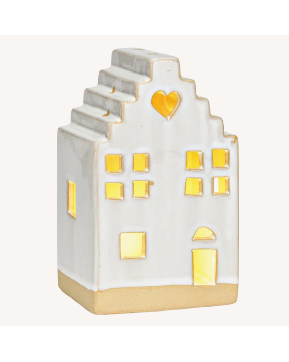 MAISON PHOTOPHORE H18 BLC-BEIGE