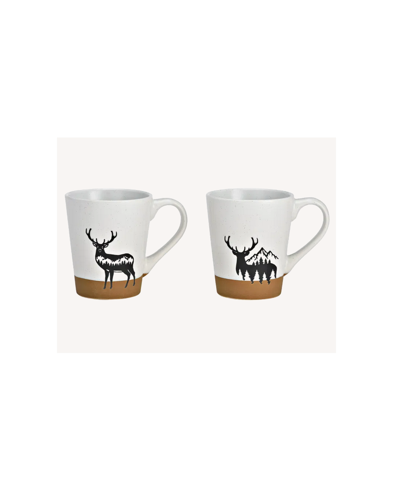 TASSE CERF FAIENCE