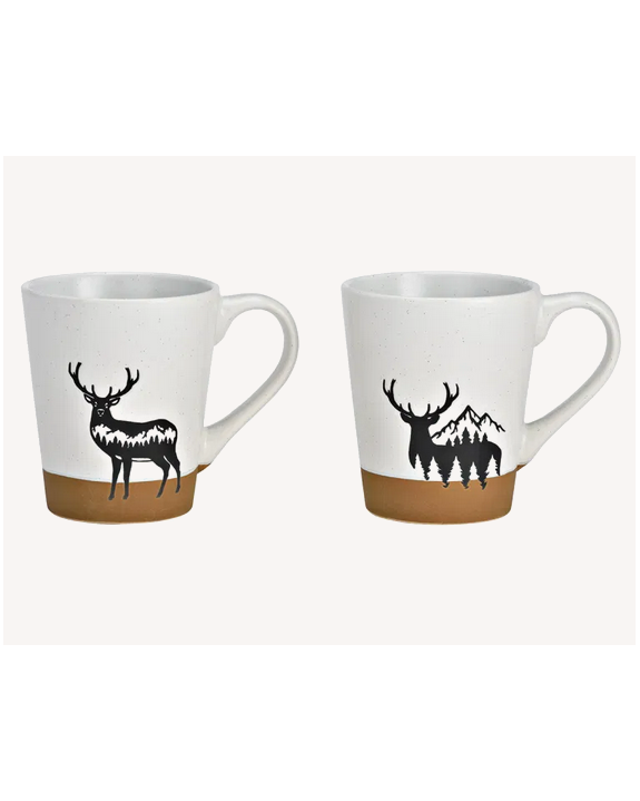 TASSE CERF FAIENCE