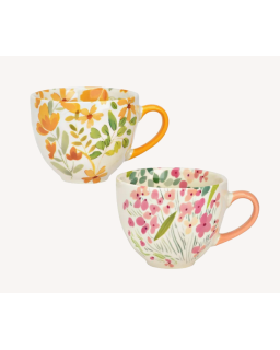 TASSE FLEURI PORC. 480ML