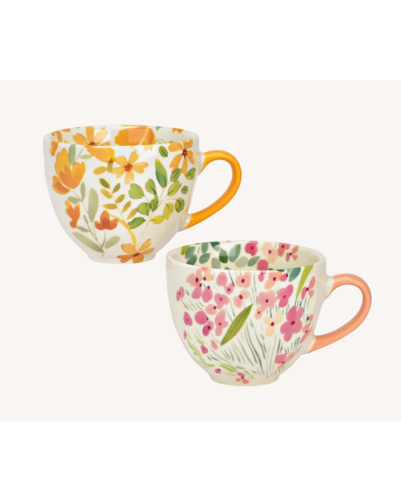 TASSE FLEURI PORC. 480ML
