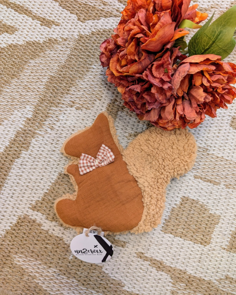 BOUILLOTTE ECUREUIL COGNAC