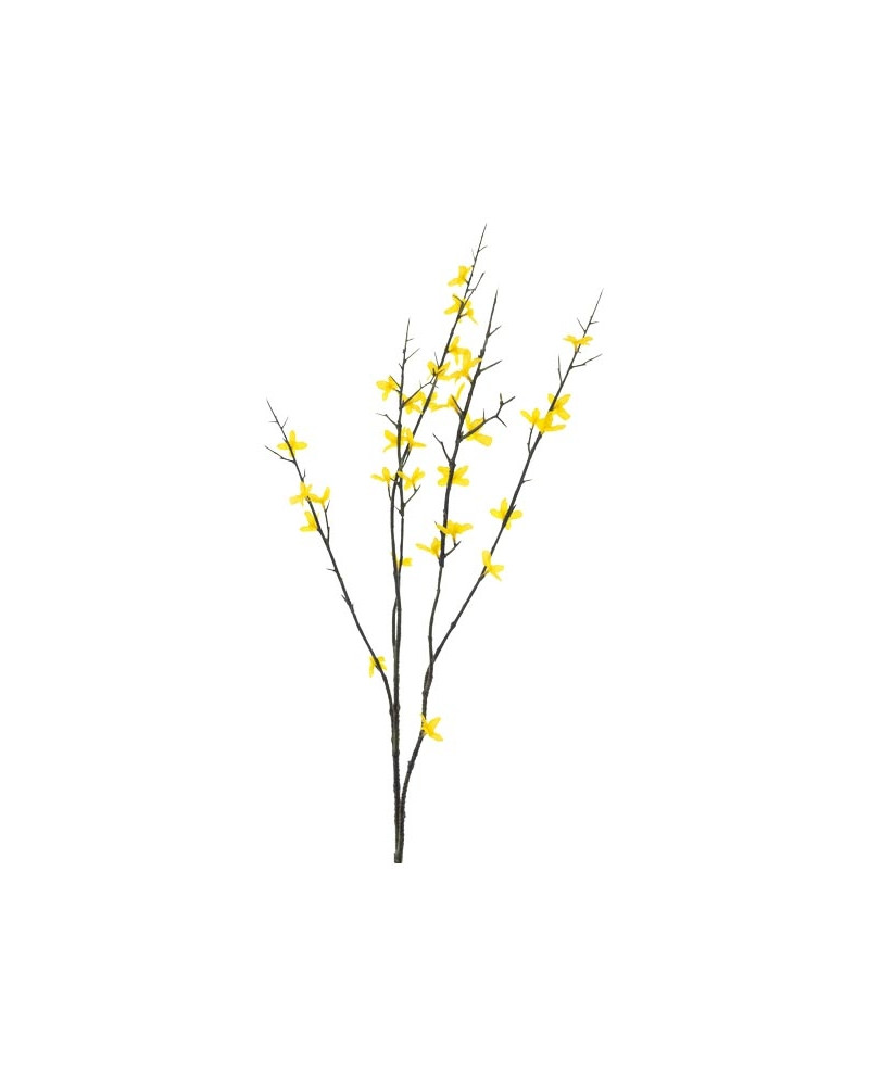 BRANCHE DE FORSYTHIA DORE ARTIFICIELLE