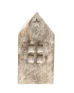 MAISON BOIS H18 CM