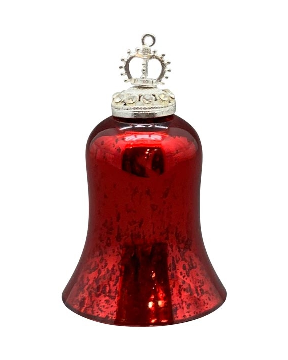CLOCHE VERRE ROUGE H7.5