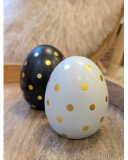 OEUF DECORE H9.3 3 MOTIFS