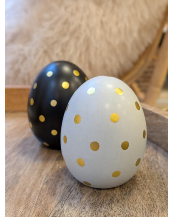 OEUF DECORE H9.3 3 MOTIFS