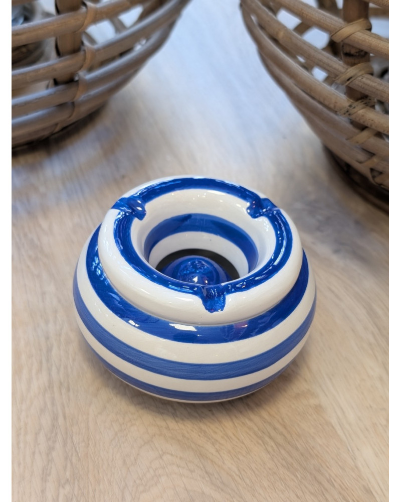 CENDRIER Ø11XH6 RAY. BLEU