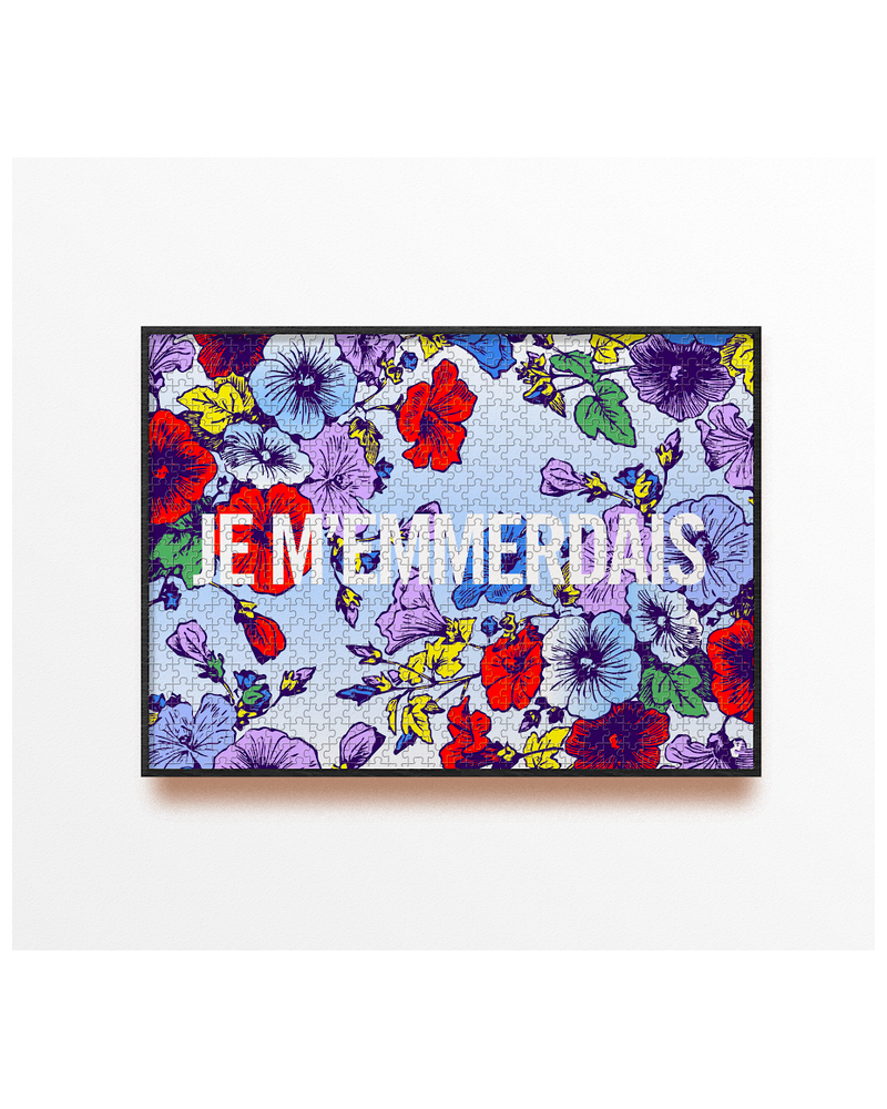 PUZZLE JE M'EMMERDAIS GRAVE