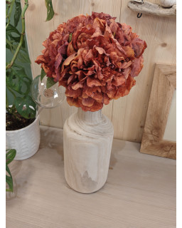 VASE Ø12XH26 BOUTEILLE BOIS