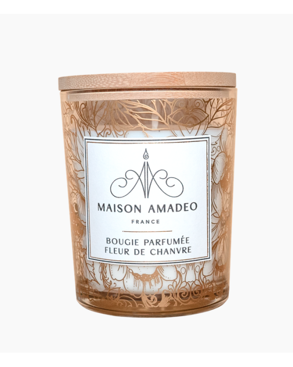 BOUGIE FLEUR DE CHANVRE180 G