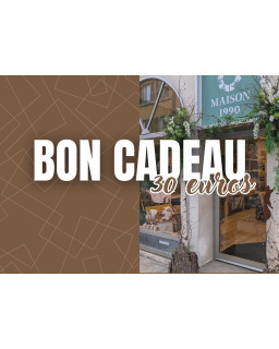 Bon cadeau 30 euros