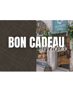 Bon cadeau 80 euros