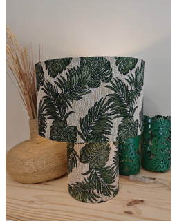 LAMPE MONSTERA H38CM