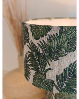 LAMPE MONSTERA H38CM