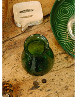 VASE VINTAGE GREEN H 16CM