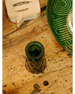 MINI VASE VINTAGE GREEN H 13,5CM