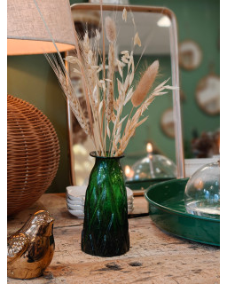 MINI VASE VINTAGE GREEN H 13,5CM
