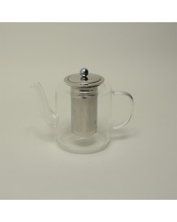 THEIERE GM VERRE FILTRE INOX