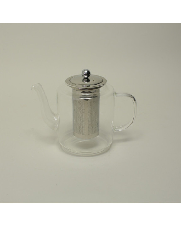 THEIERE GM VERRE FILTRE INOX