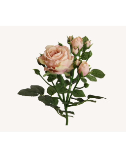 ROSE ARTIFICIELLE H62CM ROSE