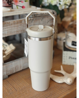 GOURDE GRIS ISOTHERME 900ML