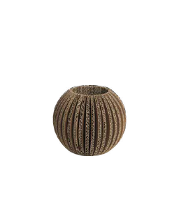 VASE BOULE EN CARTON