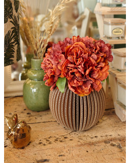 VASE BOULE EN CARTON