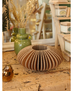 VASE OVALE EN CARTON