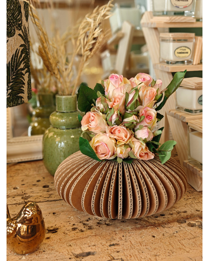 VASE OVALE EN CARTON