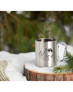 TASSE ACIER + MOUSQUETON